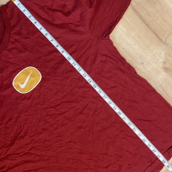 Y2K Nike Silver Tag Long Sleeve T Shirt.‎ Maroon. Large. Great condition! - Picture 7 of 8